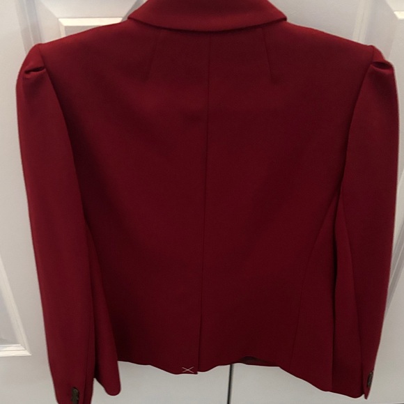 J. Crew Rich Red burgundy Blazer - Picture 6 of 7